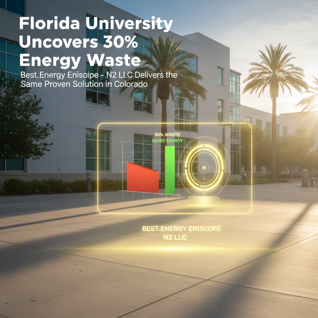 Florida University Uncovers 30% Energy Waste with Best.Energy Eniscope – N2 LLC Delivers the Same Proven Solution in Colorado