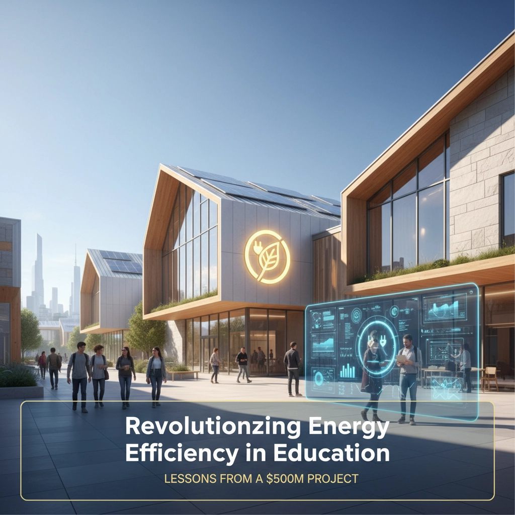 Revolutionizing Energy Efficiency in Education: Lessons from a $500M Project