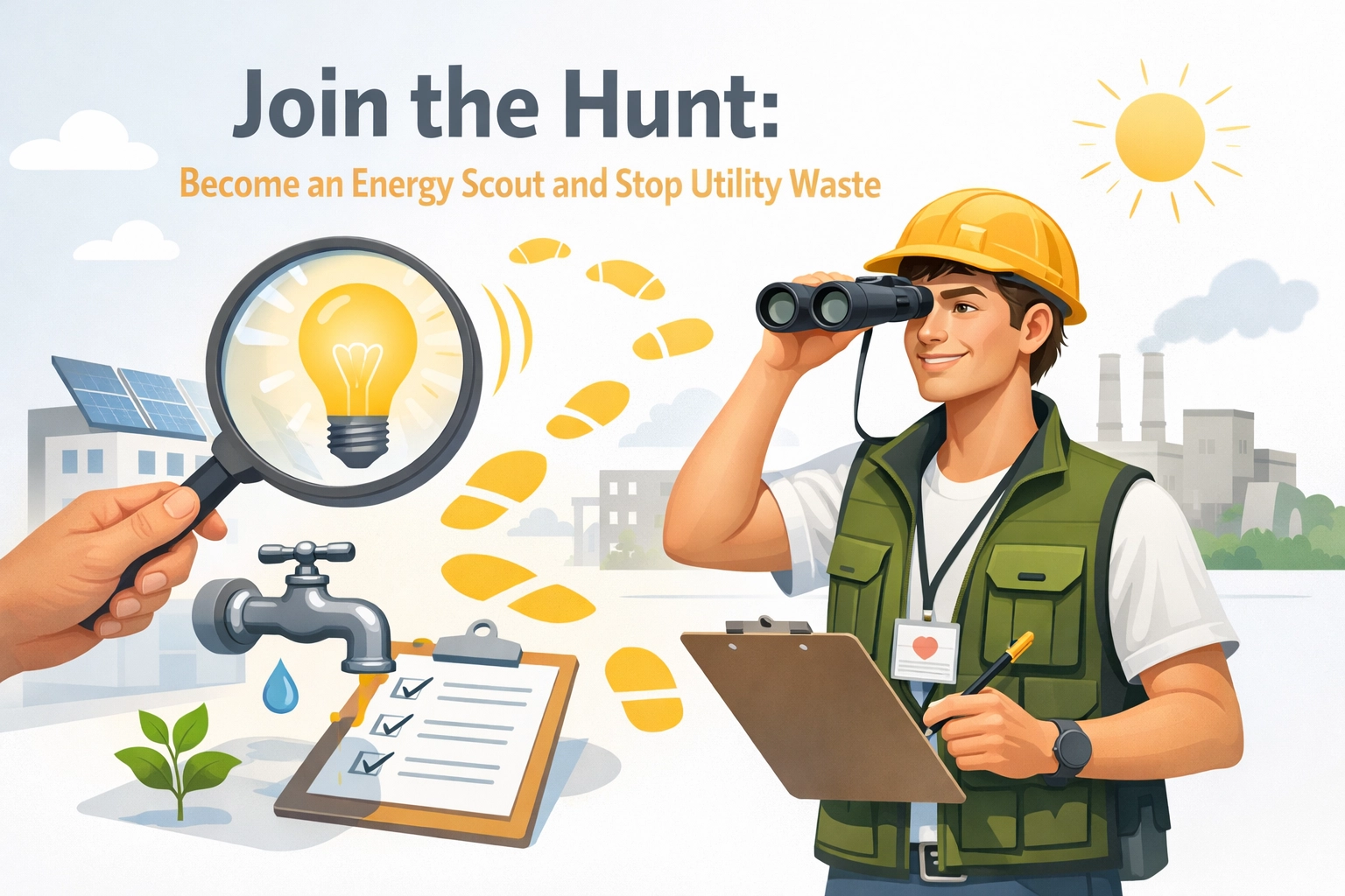 Join the Hunt: Become an Energy Scout and Stop Utility Waste