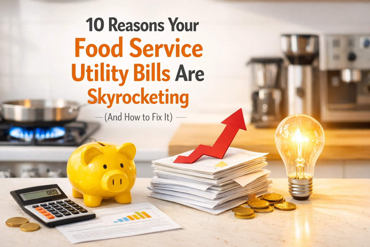 10 Reasons Your Food Service Utility Bills Are Skyrocketing (And How to Fix It)
