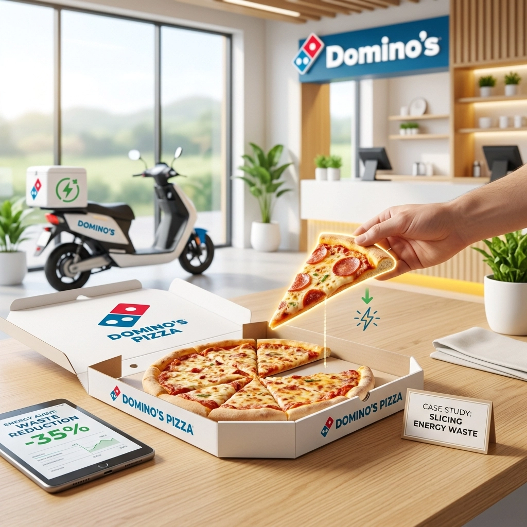 Case Study: Domino’s Pizza Delivers a Slicing Blow to Energy Waste