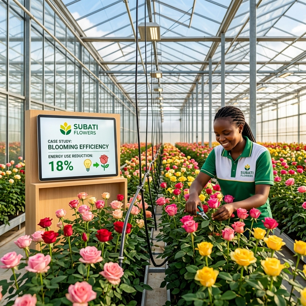 Case Study: Blooming Efficiency: How Subati Flowers Reduced Energy Use by 18%